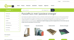 Desktop Screenshot of passiefhuismarkt.nl