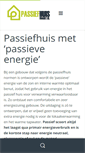 Mobile Screenshot of passiefhuismarkt.nl