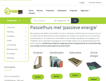 Tablet Screenshot of passiefhuismarkt.nl
